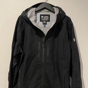 Kuhl Black Rain Jacket Men's Size Large